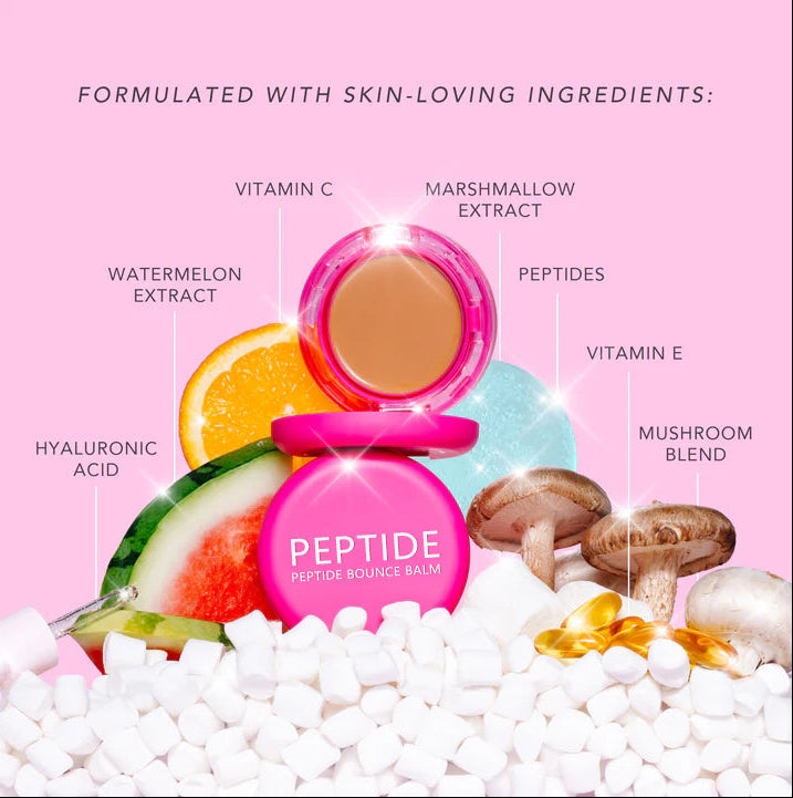 Final 3 Hours: Free brush Peptide Bounce Foundation