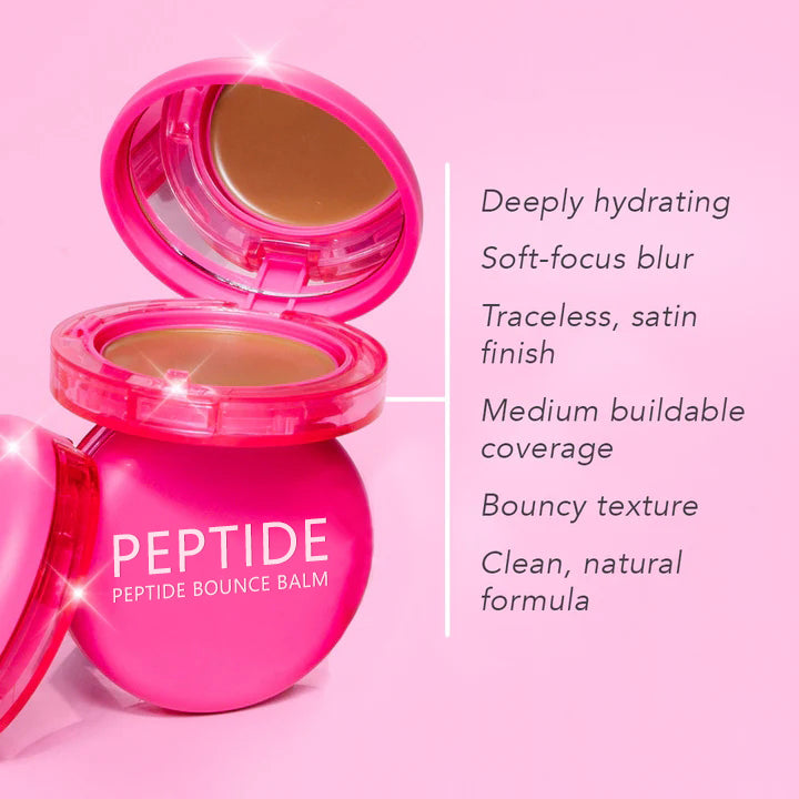 Final 3 Hours: Free brush Peptide Bounce Foundation