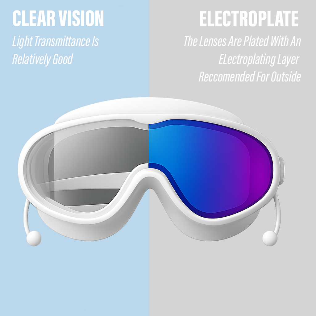 Qooes™ Wide Lens Swimming Goggles