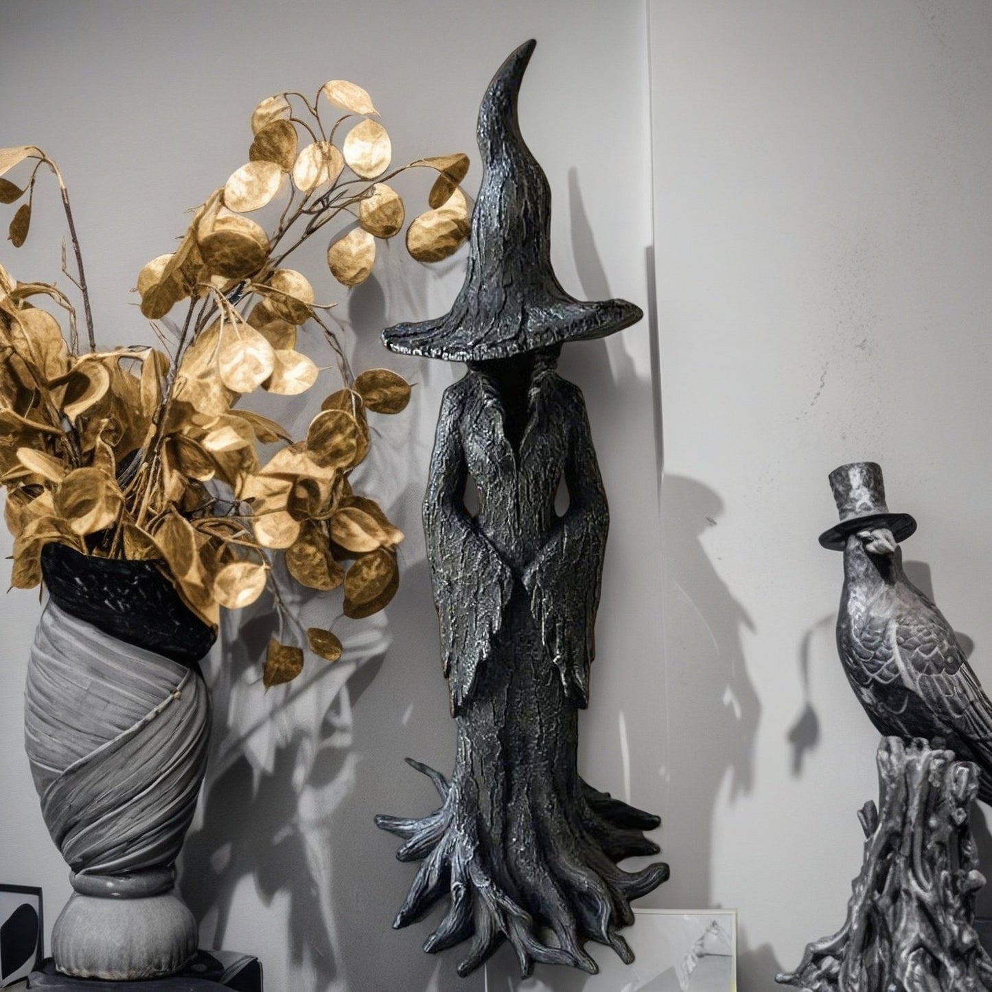 👻Early Halloween Offer - 🧙♀️💫Hand-Painted Enchanting Witch Statue: The Guardian of Your Home (✨Same as in the video)