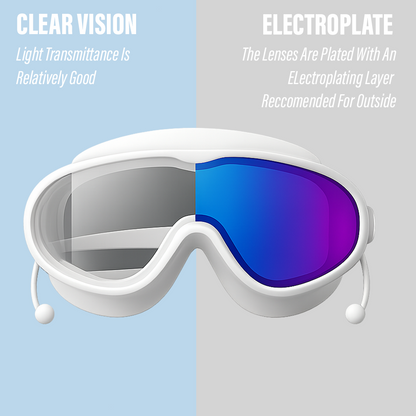 Qooes™ Wide Lens Swimming Goggles