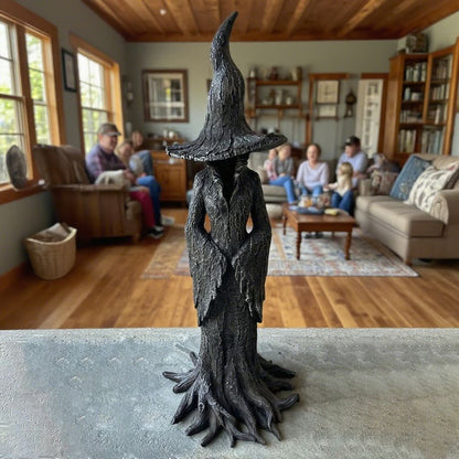 👻Early Halloween Offer - 🧙‍♀️💫Hand-Painted Enchanting Witch Statue: The Guardian of Your Home (✨Same as in the video)
