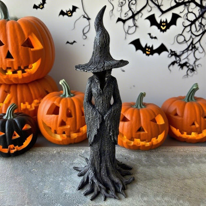 👻Early Halloween Offer - 🧙‍♀️💫Hand-Painted Enchanting Witch Statue: The Guardian of Your Home (✨Same as in the video)