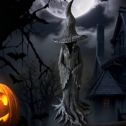 👻Early Halloween Offer - 🧙‍♀️💫Hand-Painted Enchanting Witch Statue: The Guardian of Your Home (✨Same as in the video)