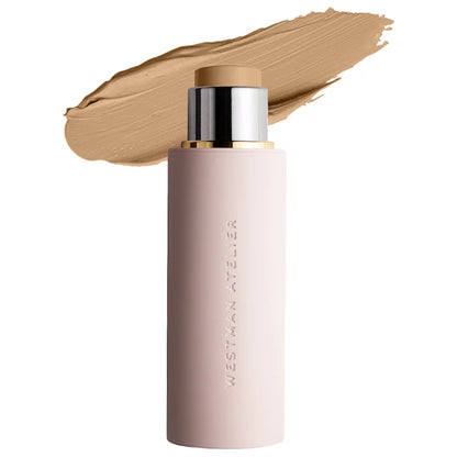 Insideefy Skin Foundation Stick + Dual Brush Set ✨ Flawless Coverage in Seconds ⏱️ — Includes 🖌️ Foundation & Spot Check Brushes